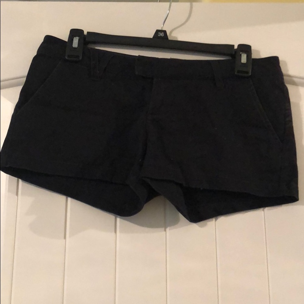 Suede shorts